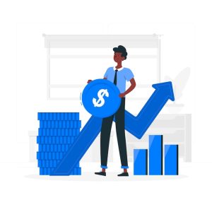 Finance concept illustration | Premium Vector