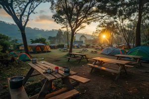 tempat camping di lembang